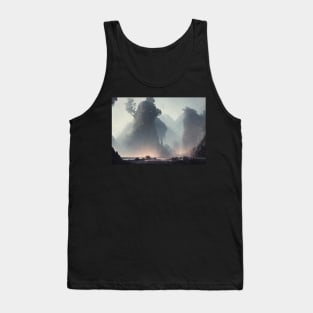 landscape nature wallpaper aestetic dreamland Tank Top